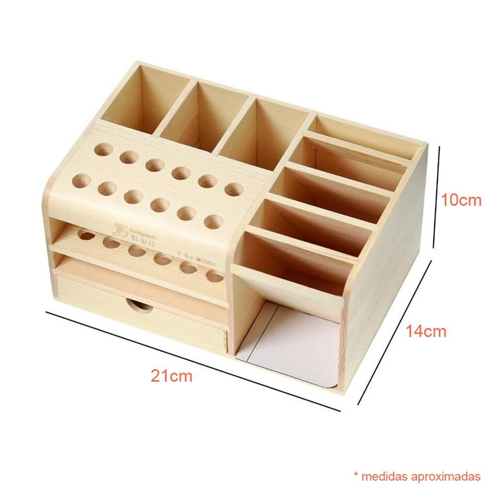 Secondary image of PHONE REPAIR DESKTOP TOOL PARTS BOX WOODEN - Quality Phone Parts in Sri Lanka